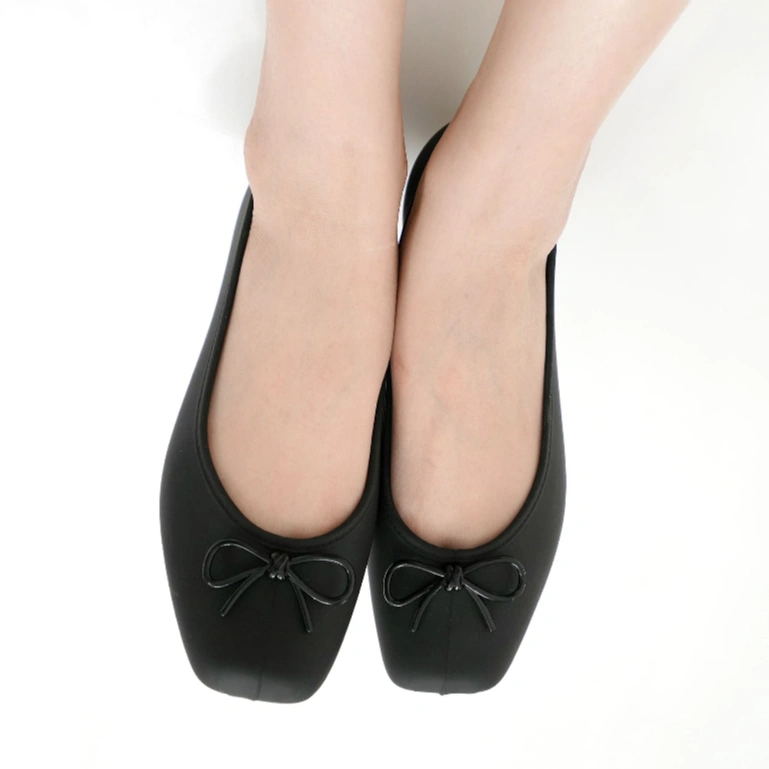 Porto Luna Flatshoes Balet Wanita Pita Tali Korea Sepatu Kerja Sepatu Sekolah