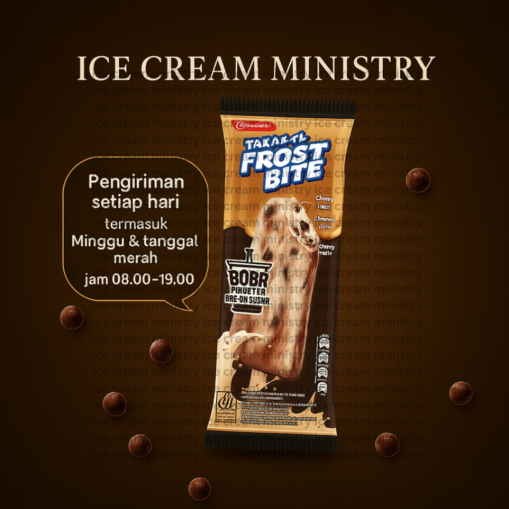 Glico Es Krim Frost Bite Stick Boba