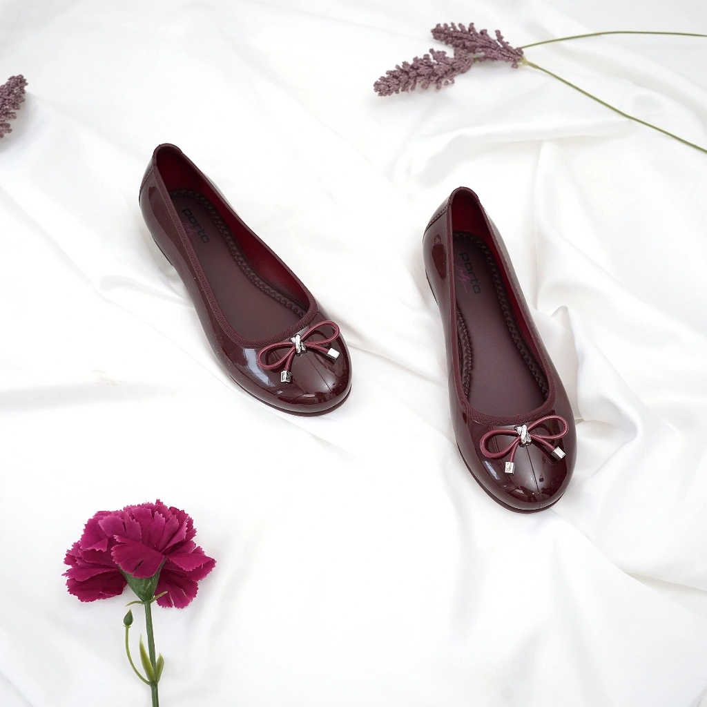 Porto Collection LSA  | Flatshoes Wanita Balet Casual Pita Korea sepatu kerja special