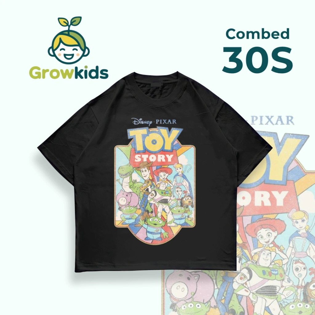 GROWKIDS Baju Tshirt Kaos Anak Laki Laki Perempuan Toy Story Premium
