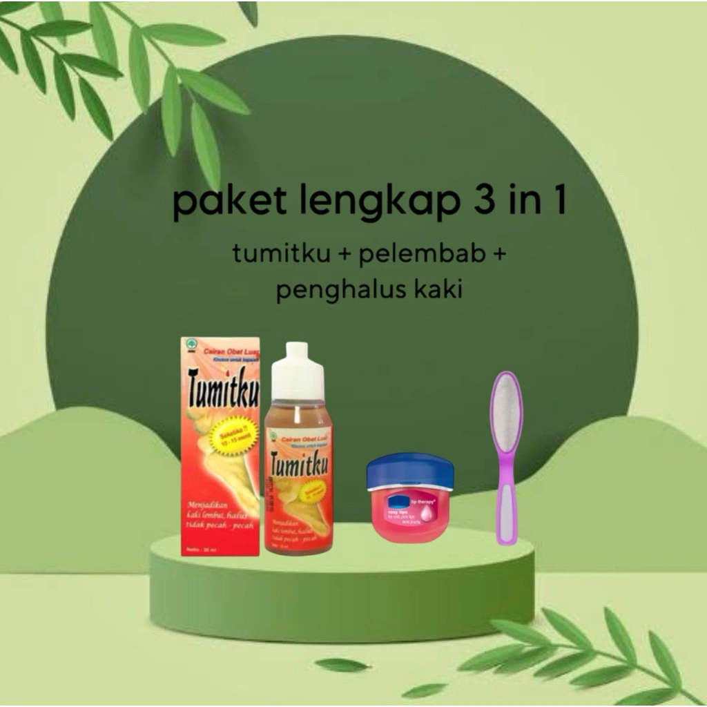[ BPOM ] Paket Bundling Tumitku+pelembab+penghalus kaki solusi kaki tumit pecah-pecah dan kapalan asli termurah