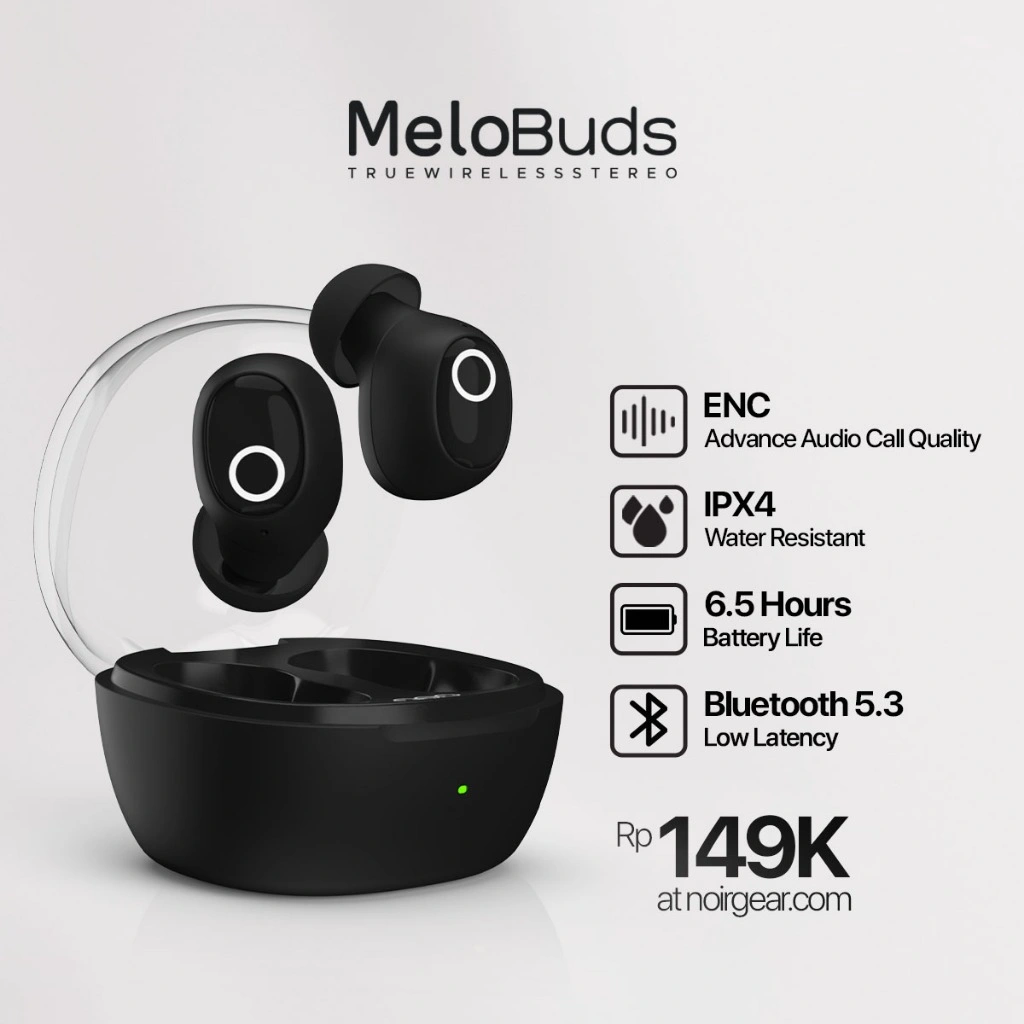 Neo Melo Buds Wireless Bluetooth TWS Earbuds Earphone ENC
