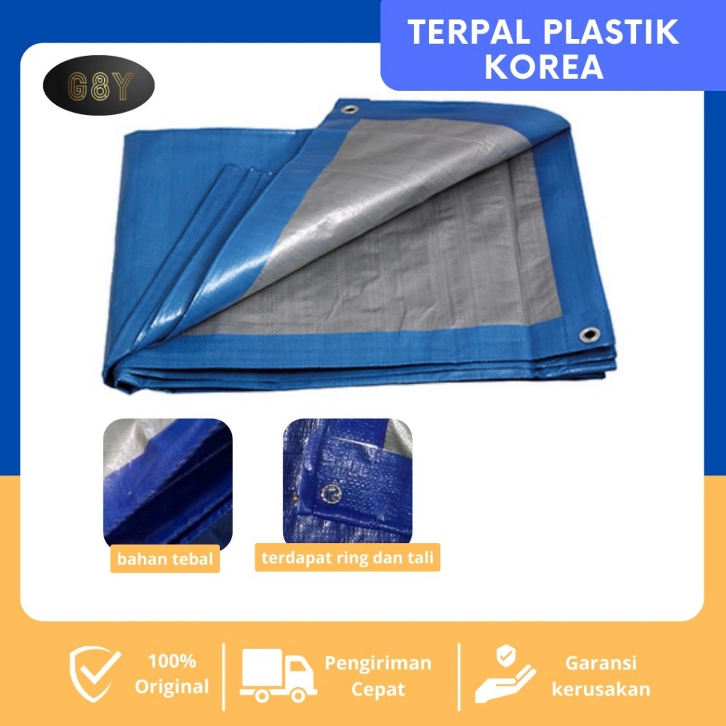 Terpal Plastik A2 Korea Uk 3x4 dan 4x6 Murah & A5 Korea 4 x6