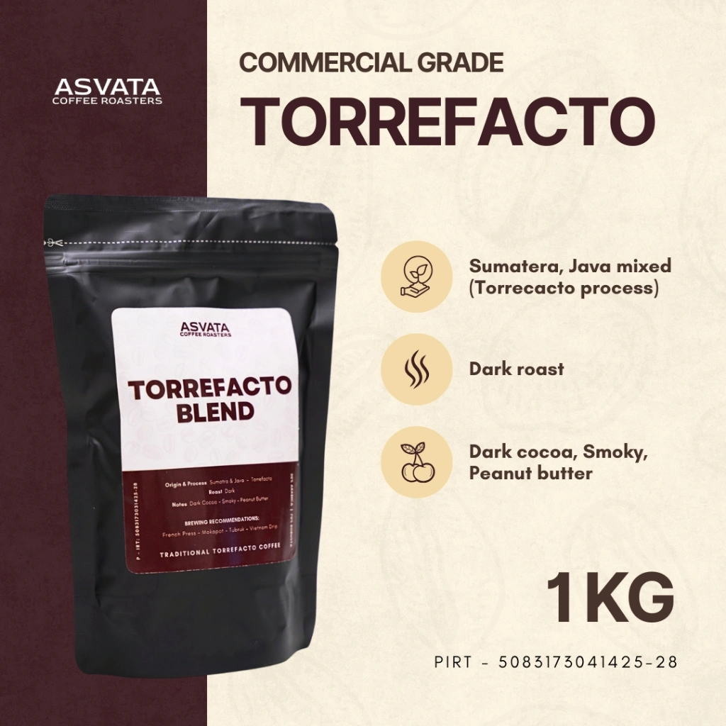 Kopi Hitam Bubuk Torrefacto 1 KG Khas Tubruk Kopitiam