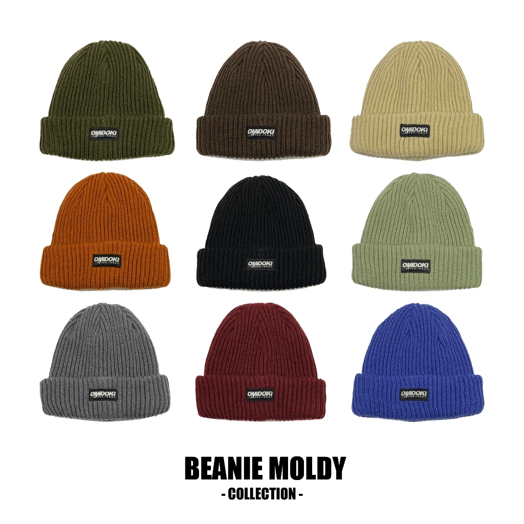 Omidoki Beanie Topi Kupluk Pria Moldy Series All Variant Colour