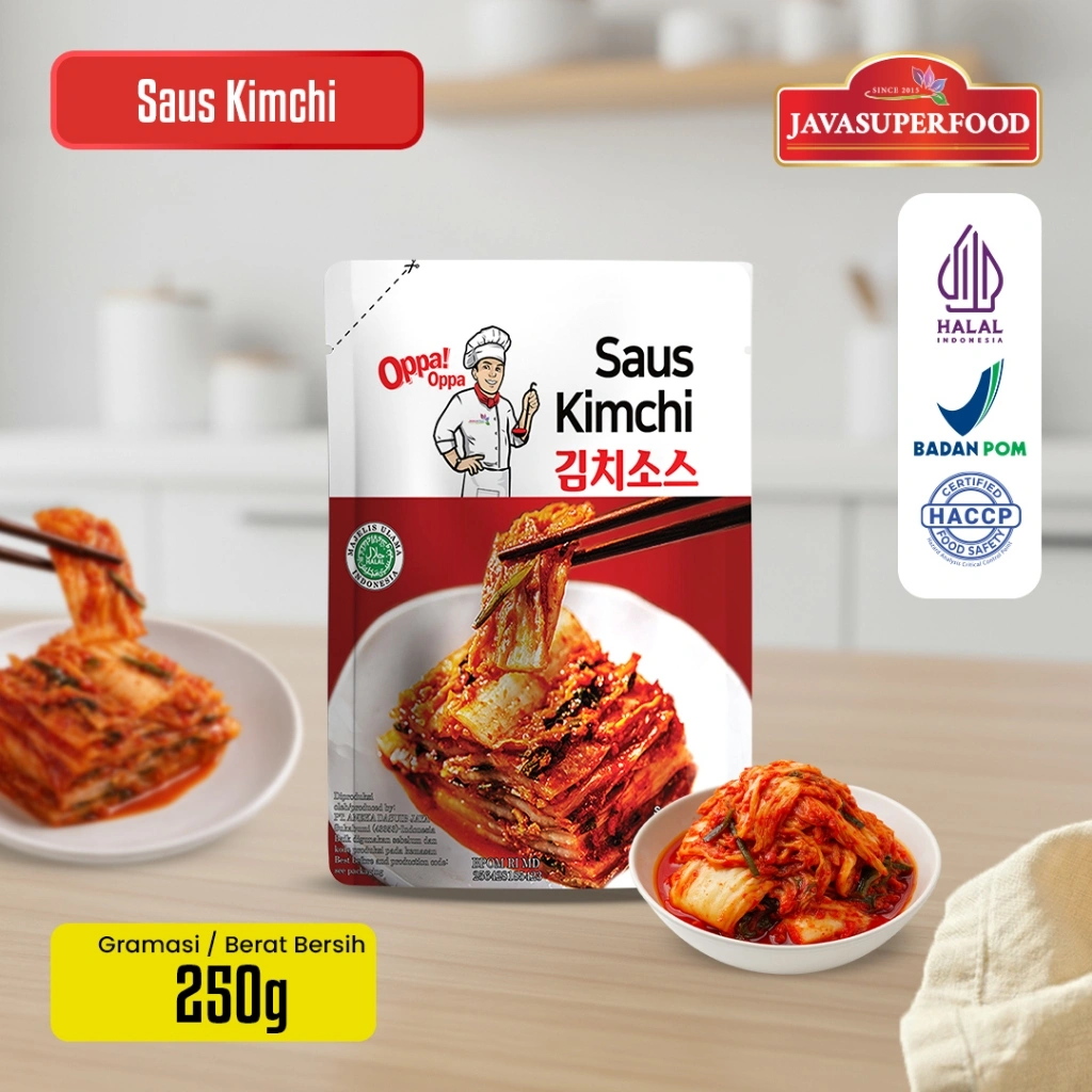 Saus Instan Saus Kimchi Korea 250g / Sauce Kimchi Korea Saus Oppa!Oppa