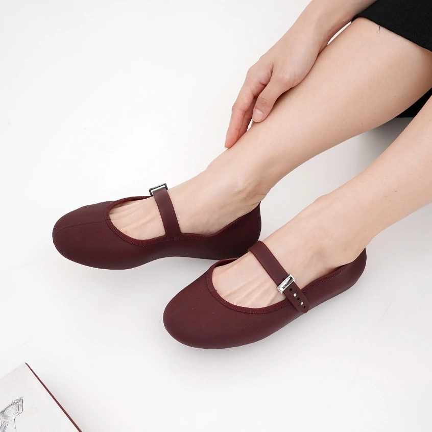 PORTO BLT - Flatshoes Tali Wanita Balet Casual | Sepatu Kerja | Sepatu Sekolah | Anti Slip | Nyaman