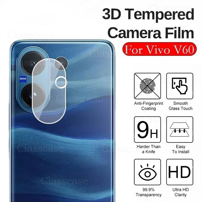 FERZIA - PELINDUNG LENSA KAMERA HP VIVO V60 / V60 LITE / IQOO Z10R ANTI GORES CAMERA