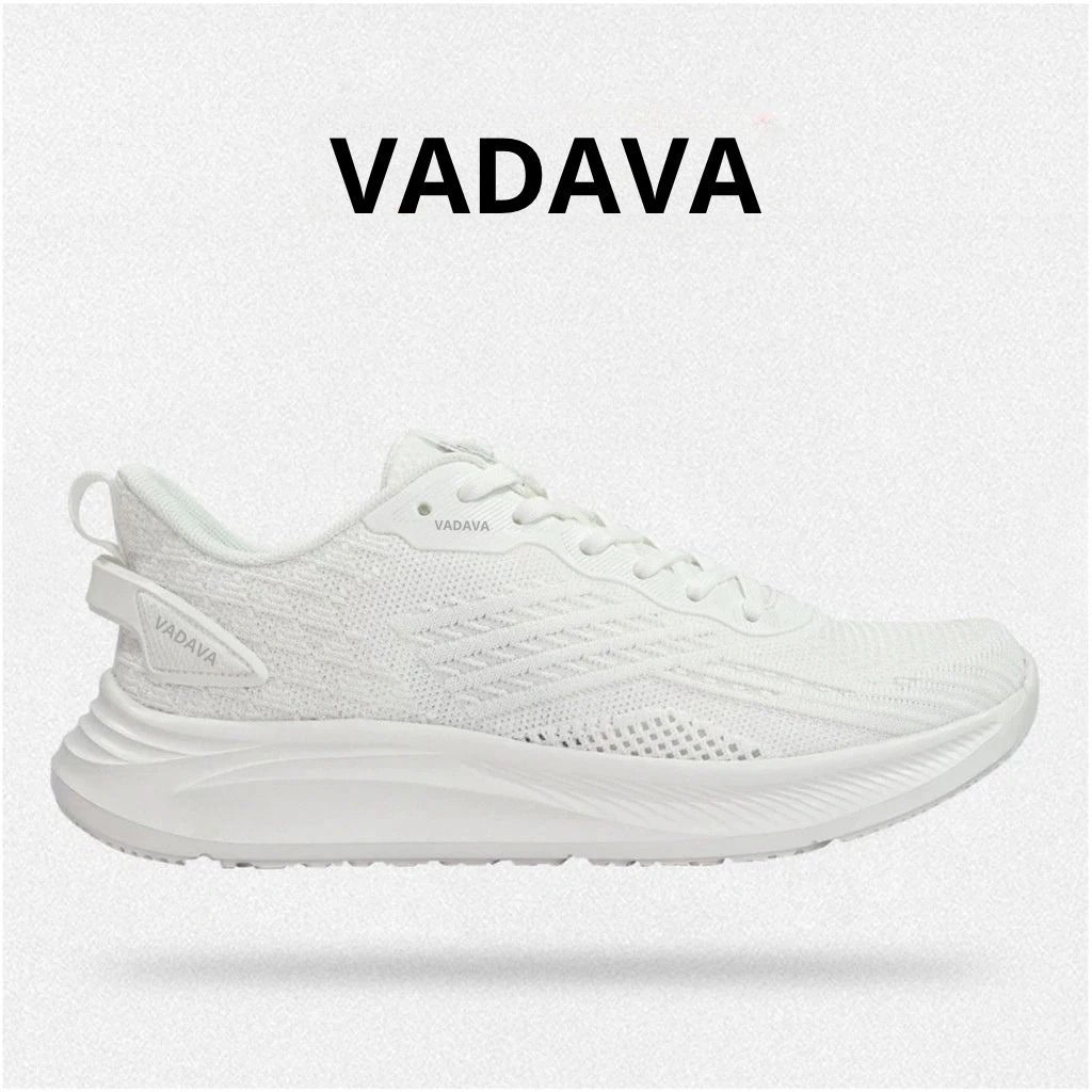 VADAVA Sepatu Running Putih Sepatu Olahraga Putih Sepatu Olahraga Wanita Sepatu Olahraga Pria Ukuran 36-41