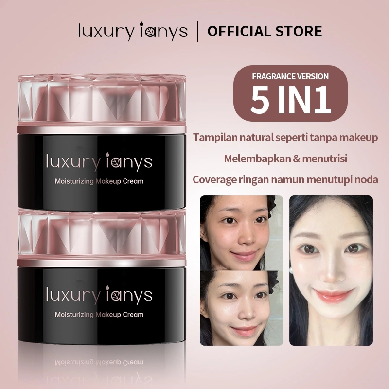 luxury ianys day cream Toning Instant Tone Up niacinamide Whitening 50g cream Skincare Glowing krim jerawat Brightening Body cream