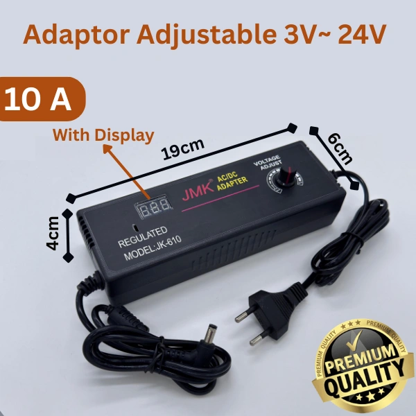 Adjustable Adaptor 3V 24V  3-24V DC 10A  8A Switching adapter Power Supply  3V-24V 10ampere SMPS PSU