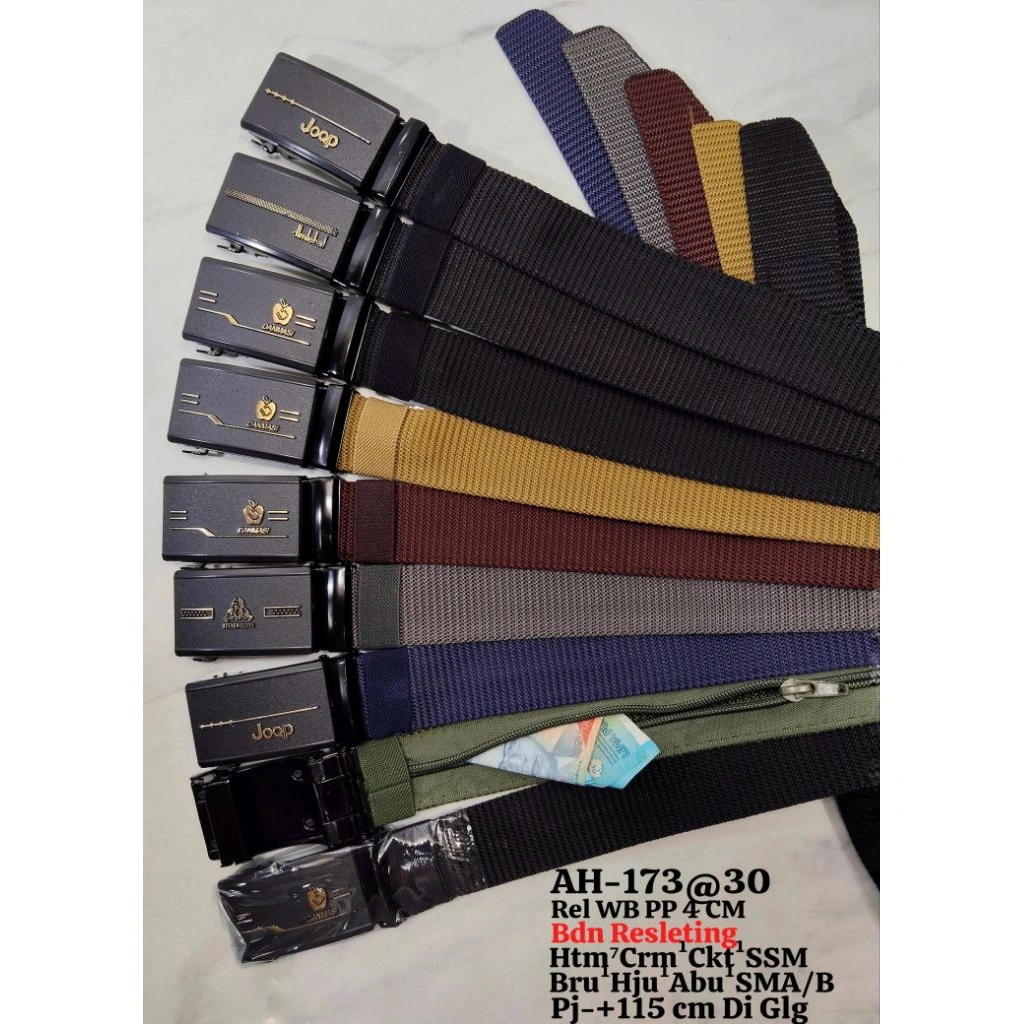 GESPER RESLETING BAHAN KANVAS AH 173