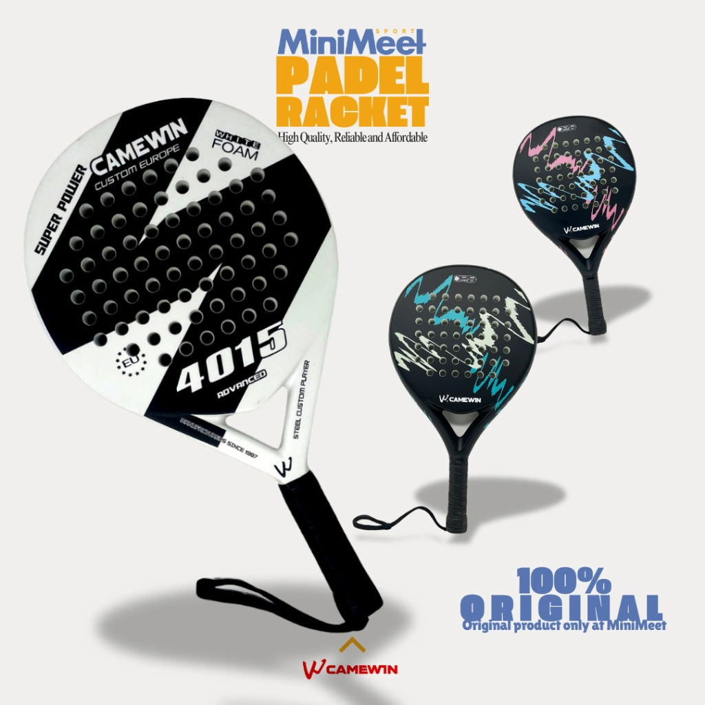 Raket Padel Racket Padel Paddle full carbon fiber CAMEWIN