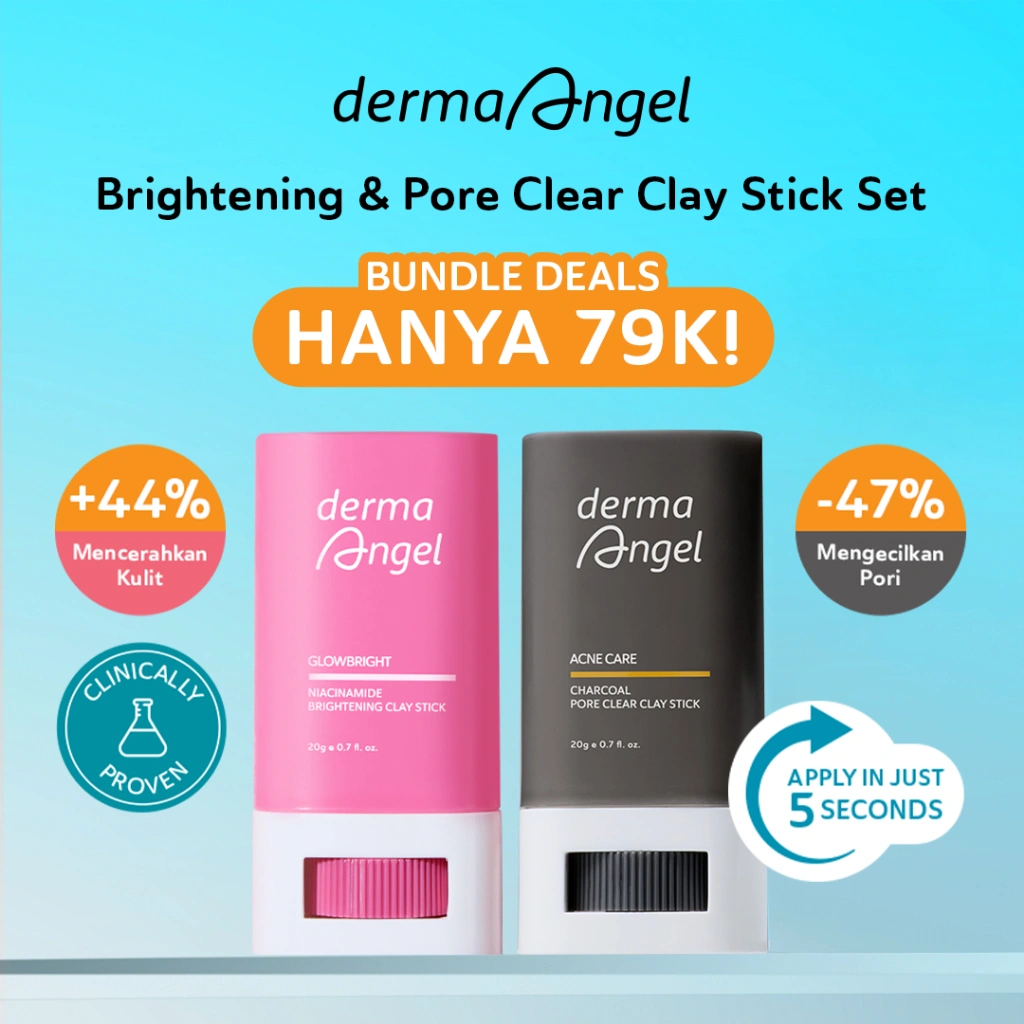 Derma Angel Brightening & Pore Clear Clay Stick Set