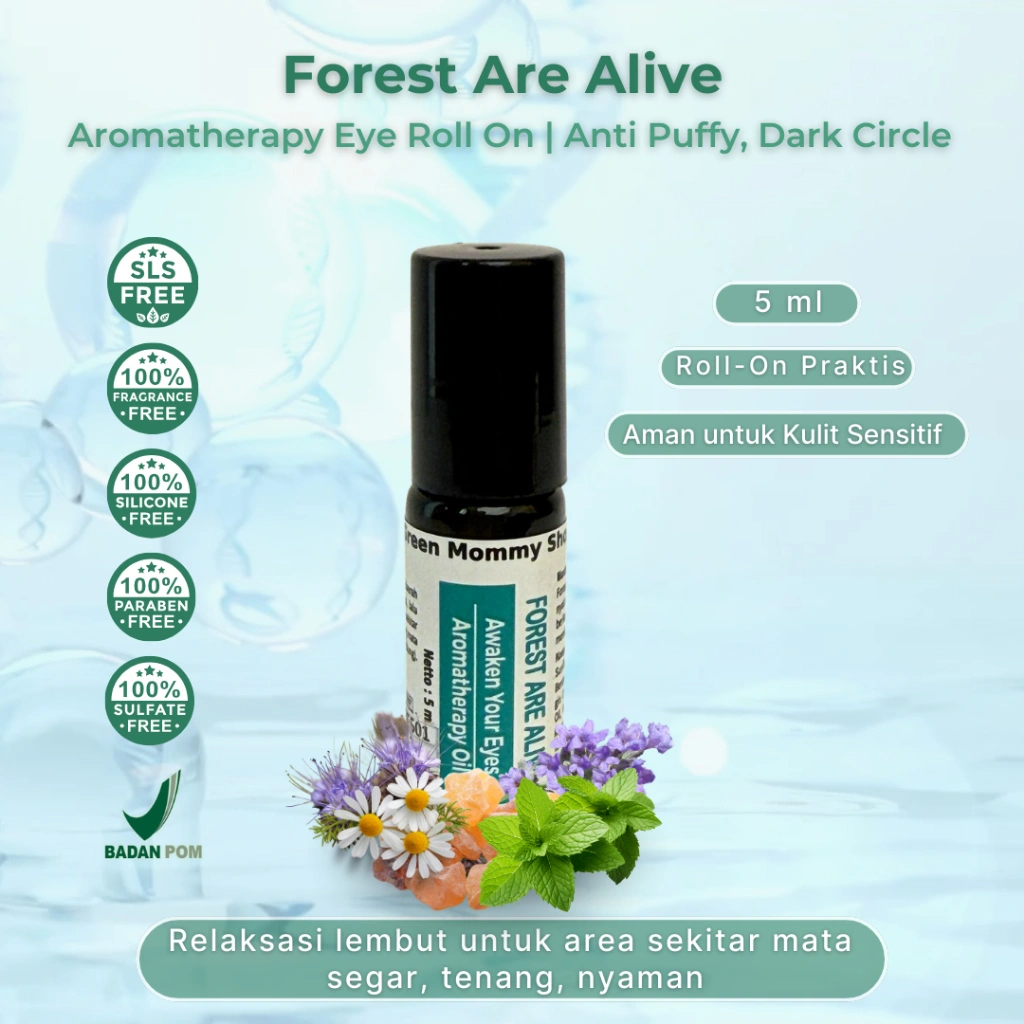 Forest Are Alive – Aromatherapy Eye Roll On | Anti Puffy, Dark Circle 5ml