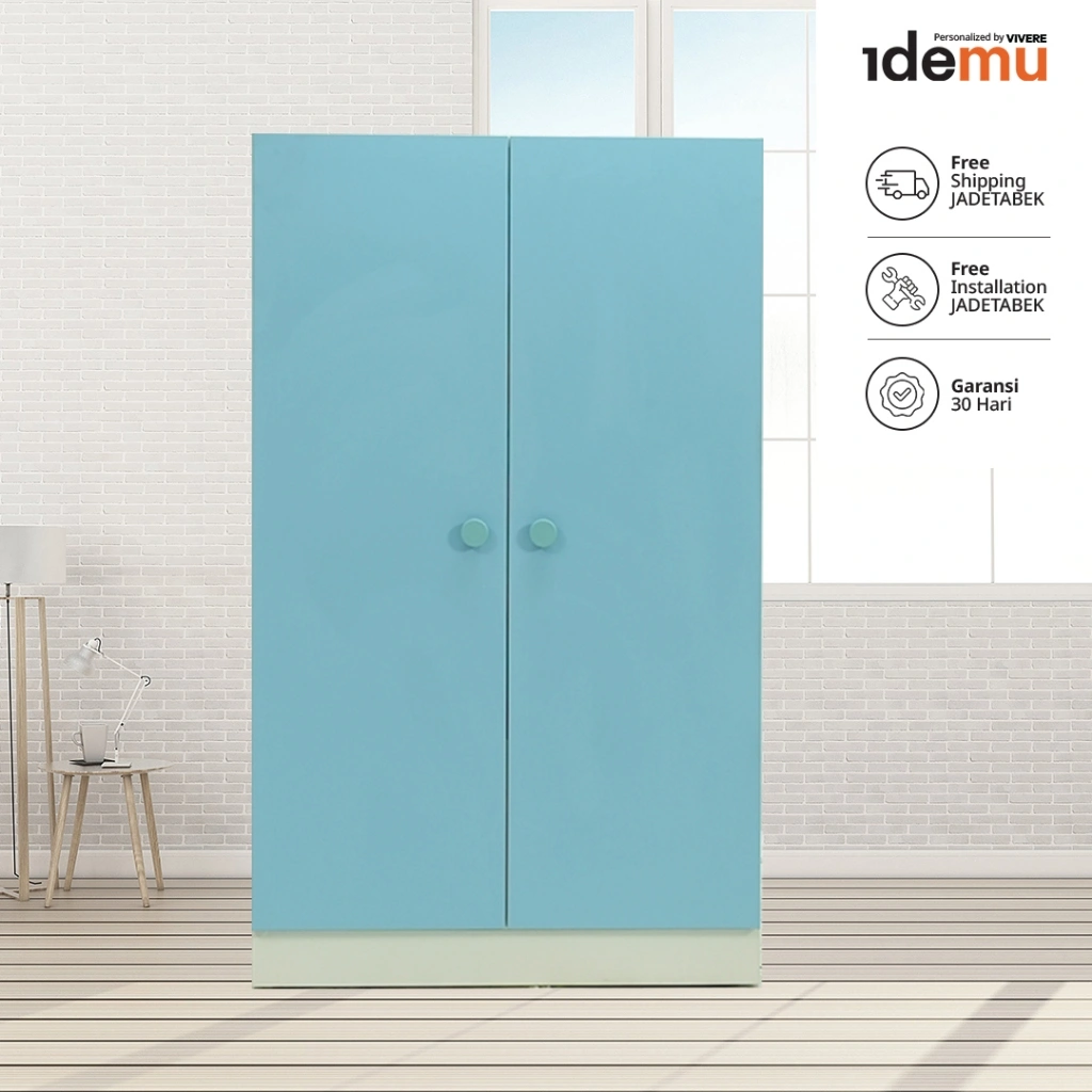 DISPLAY SALE - IDEMU Lemari Pakaian Anak Kyomi