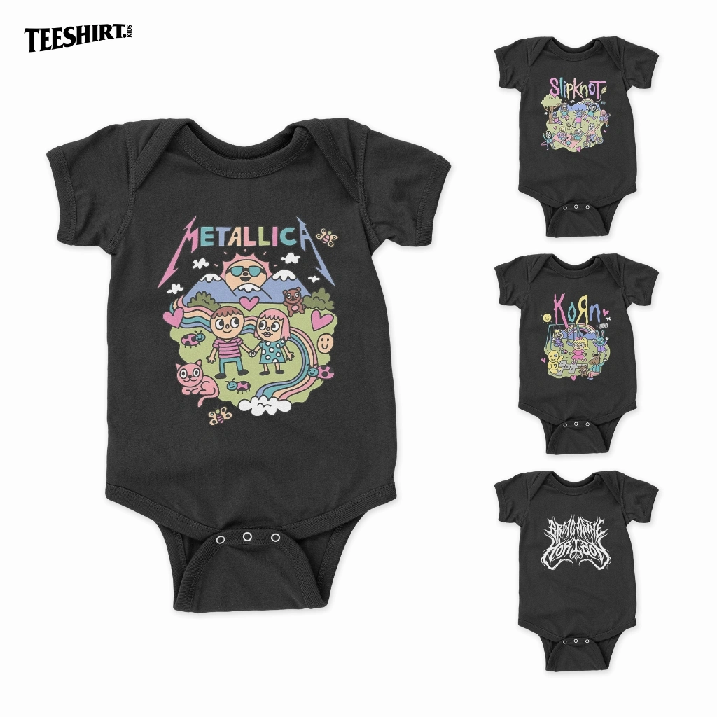 Jumper Bayi Motif Band Metallica TK Premium Onesie 0-12 Jumpsuit