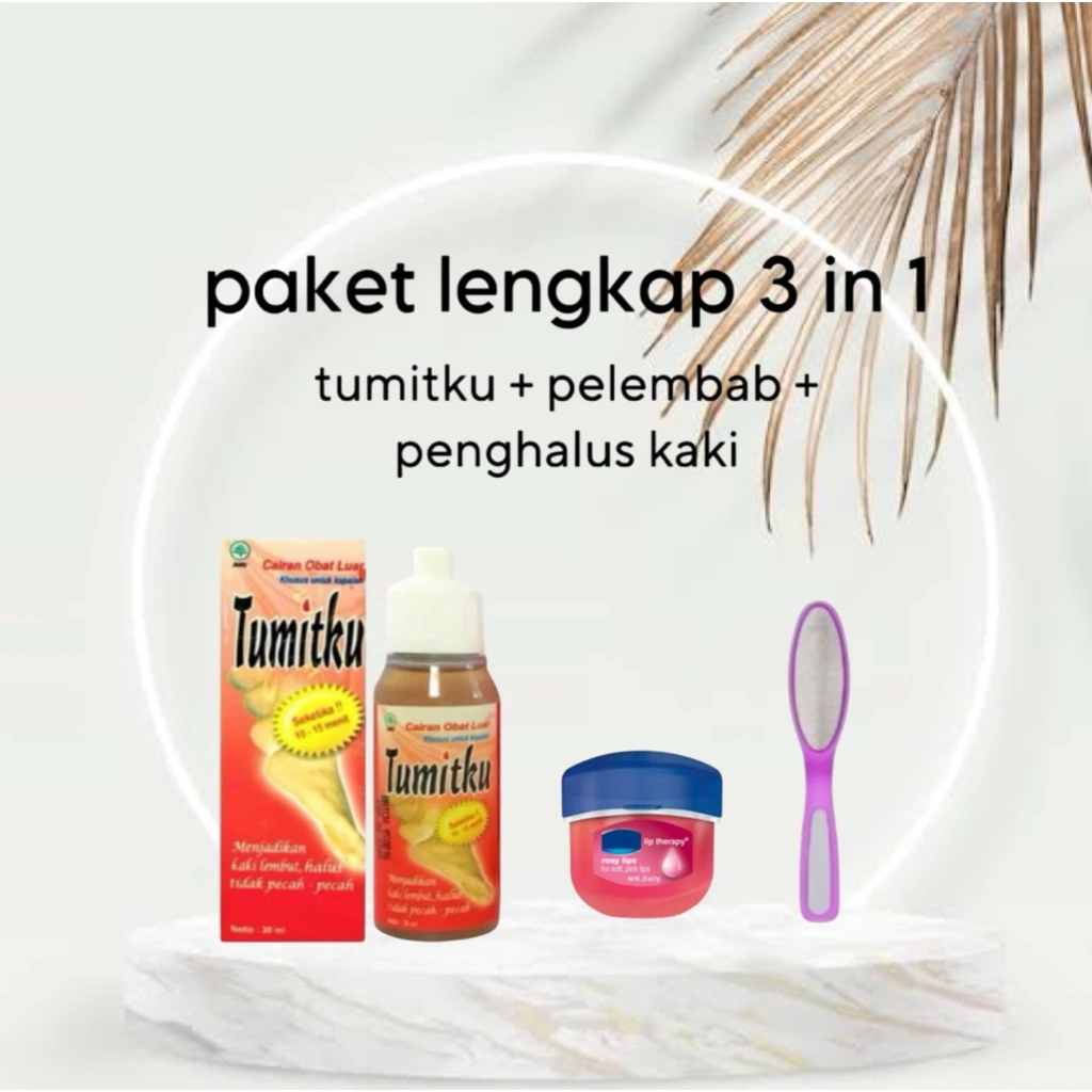 [ BPOM ] Paket Bundling Tumitku+pelembab+penghalus kaki solusi kaki dan tumit pecah-pecah kapalan original