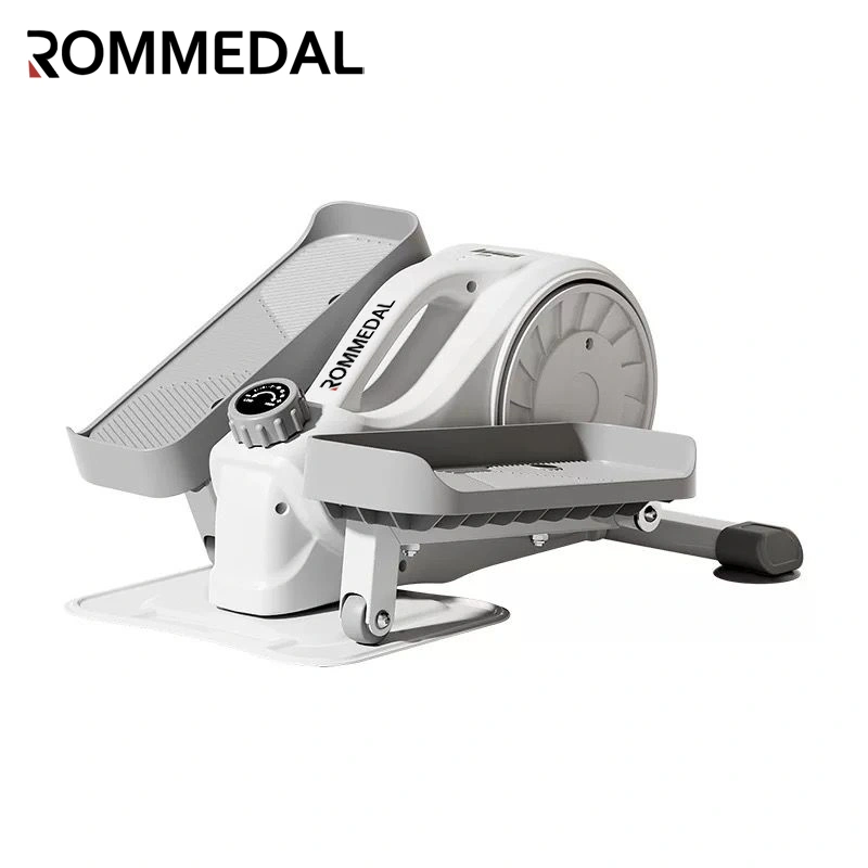 Rommedal Elips Stepper – Alat Fitness Mini Elliptical Stepper LED Display, Beban Hingga 300kg, Adjustable Resistance