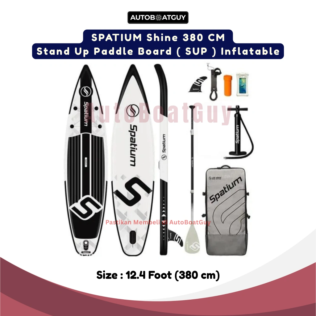 SPATIUM Shine 380 CM Stand Up Paddle Board ( SUP ) Inflatable