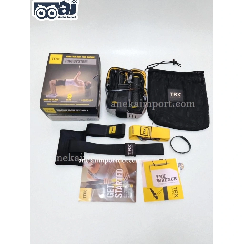 TRX PRO SYSTEM 9 Elite Alat Fitness Olahraga Rumah Home Gym