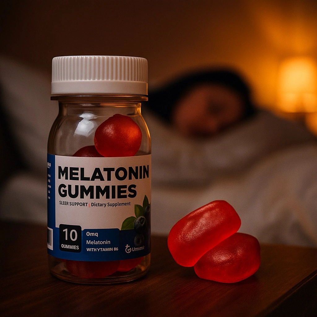 Melatonin gummies bear solusi insomnia susah tidur repack isi 10 pcs Rp 50.000