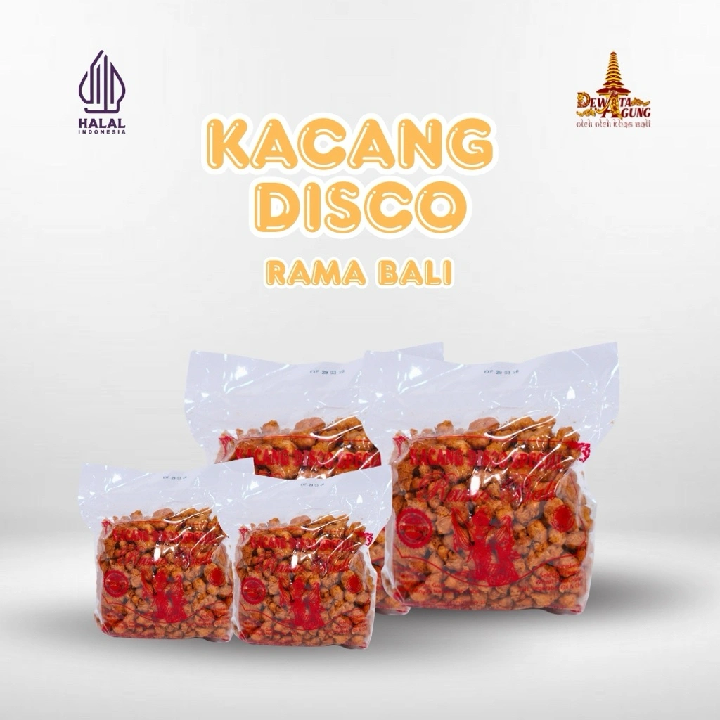 Kacang Disco Rama Bali Oleh-oleh Khas Bali