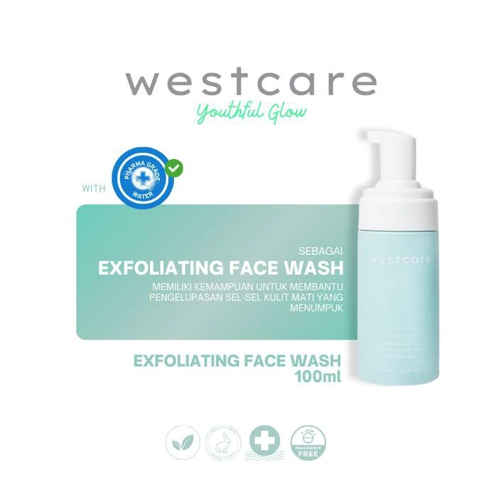 Westcare Exfoliating Face Wash 100ml