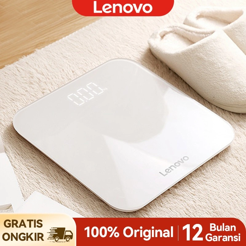 Lenovo timbangan badan digital kesehatan  Weighing Scale LED Display Elektronik 180kg