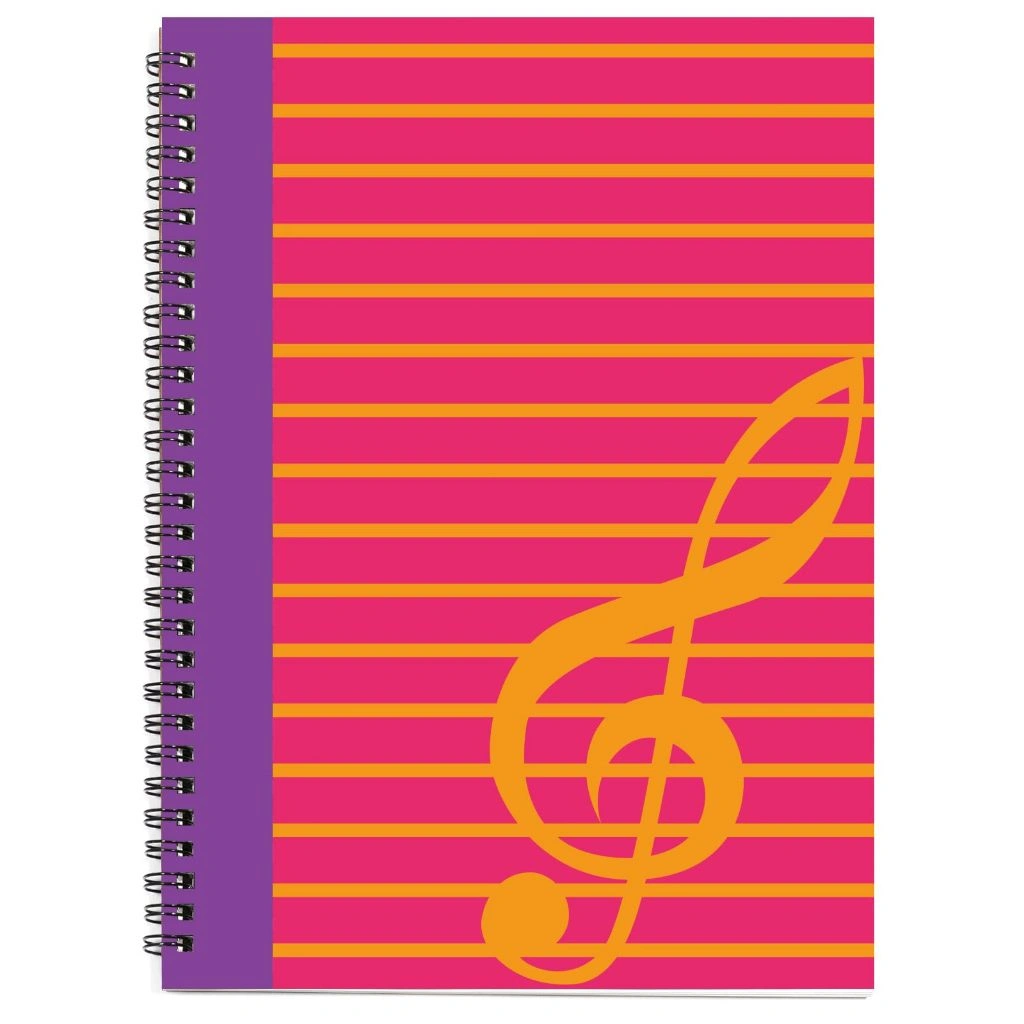 Buku Tulis Not Balok, Buku Musik Paranada Garis Lima, Buku Partitur Musik, Buku Piano