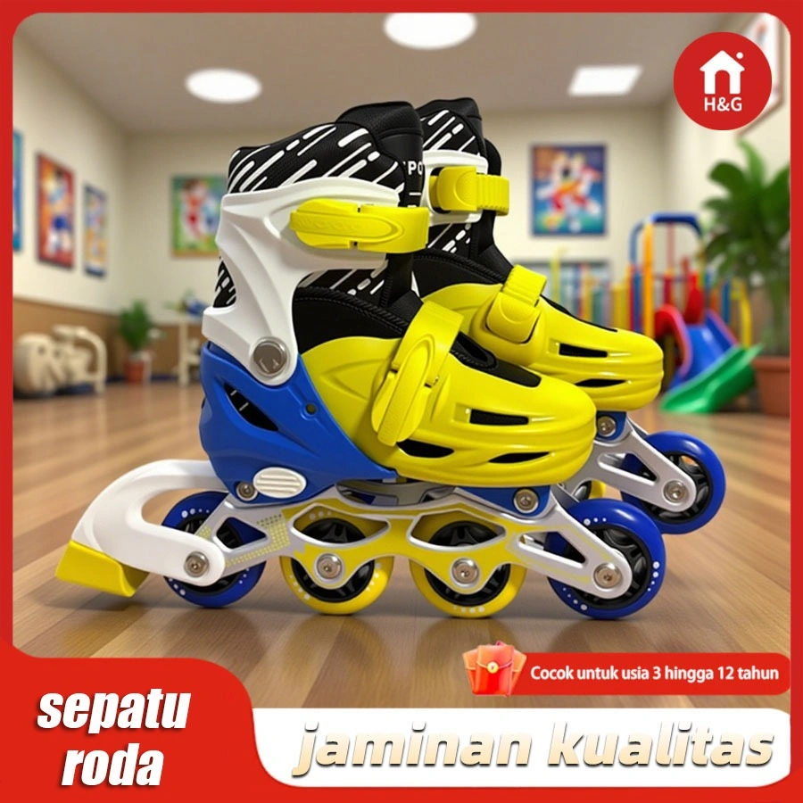 MATOUGUI Sepatu Roda 4 Roda – Warna Menarik & Desain Unik, Cocok untuk Pemula