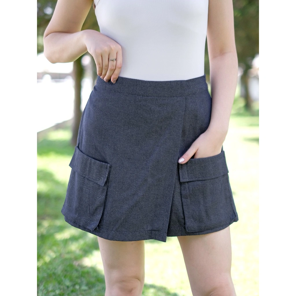Bigjill Huberta Rok Celana Pendek Wanita Skort