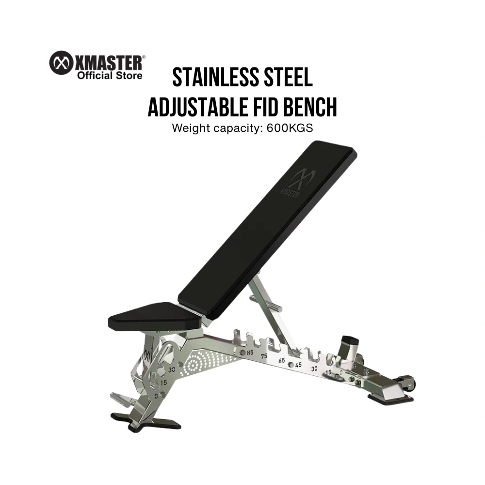 XMASTER FID Adjustable Bench Fitness Strength Flat Bench Powerlifting Incline Decline