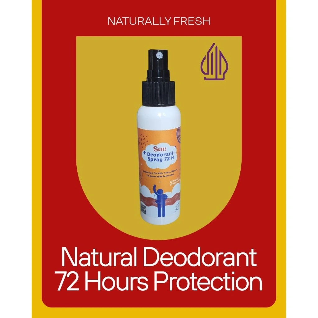 Organic Deodorant Spray Tawas