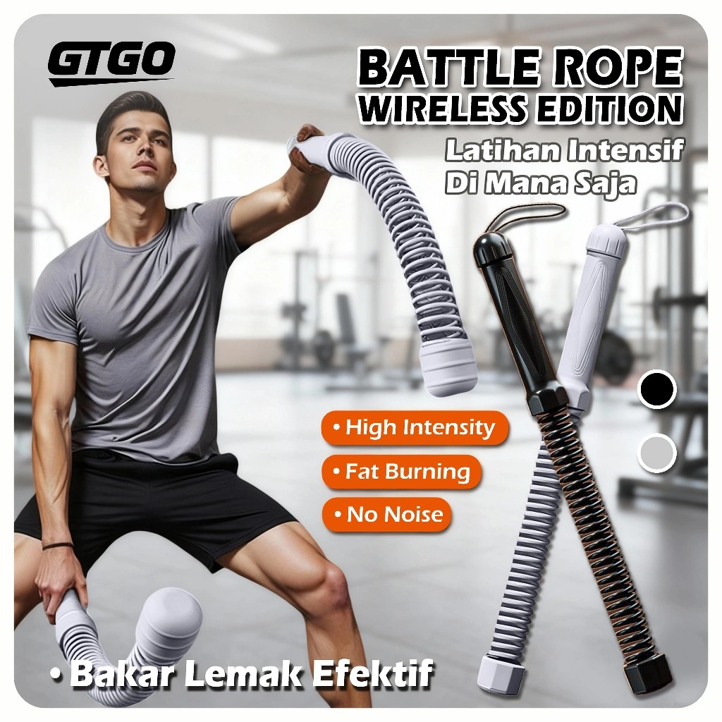 [COD] GTGO Battle Rope Tali Fitness Battling Ropes Gym waves rope crossfit mma muaythai 2PCS Fitness Fighting Rope GTGO
