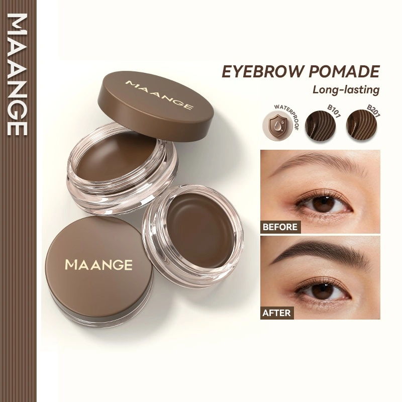 MAANGE 3 IN 1 Eyebrow & Eyeliner Cream Quick Dry Waterproof Eye Brow Gel Long lasting Tattoo Eyebrow Pomade  MG-E05