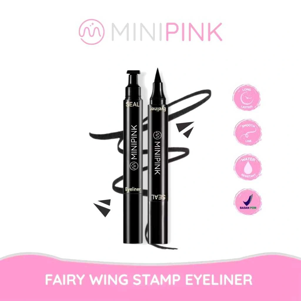 [BPOM] EYELINER STAMP FAIRY WING  2in1 Waterproof high quality Tahan lama 24jam