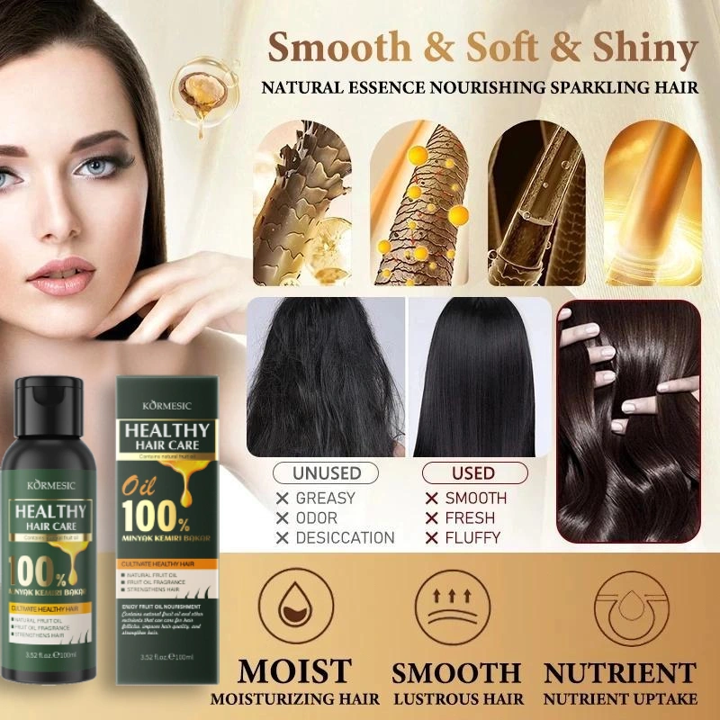 Cantik Hutan Hair Oil Perawatan Rambut Rusak Kering Bercabang Membuat Rambut Lembut 100ml[BPOM]