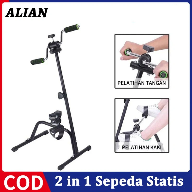 ALIAN Sepeda Statis - Alat Terapi Kesehatan / Terapi Kaki dan Tangan Penderita Stroke Peralatan
