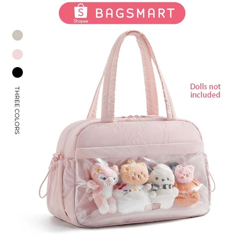 BAGSMART Travel Duffel Gym Bag Itabag Water Resistant Casual Workout Bag Sports for Women