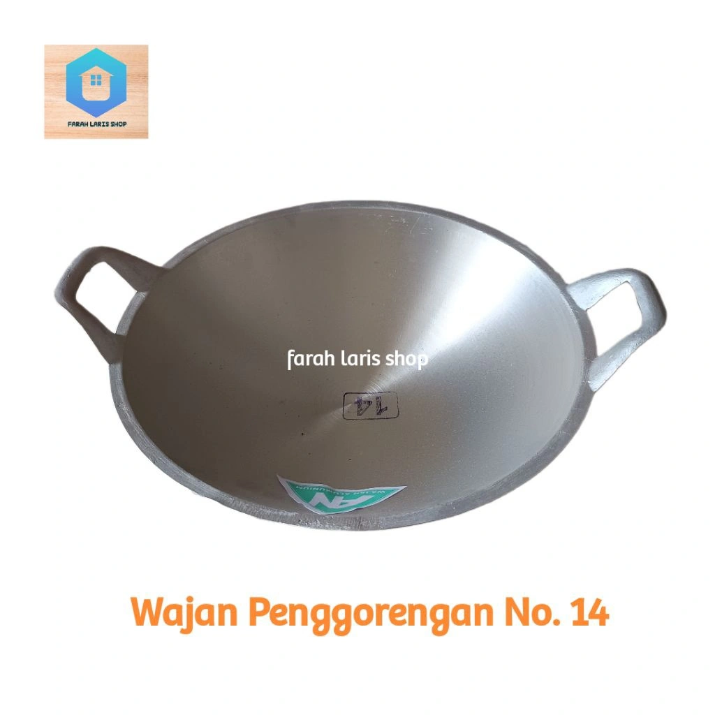 Wajan Penggorengan N0.14 Diameter 32Cm