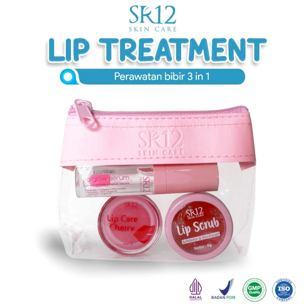 Promo Bundling Lip Treatment Package sr12 – Perawatan Bibir Lengkap | Melembapkan, Mencerahkan & Anti Pecah Paket Lip Treatment Original – Lip Scrub + Lip Balm | Bibir Lembut & Cerah – Paket Perawatan Bibir Kering & Hitam | Moisturizing & Repair