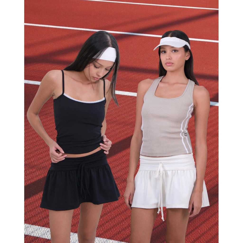 HerPalais Gigi Ruffle Skort / Tennis Skirt / Golf Skirt / Padel Skirt