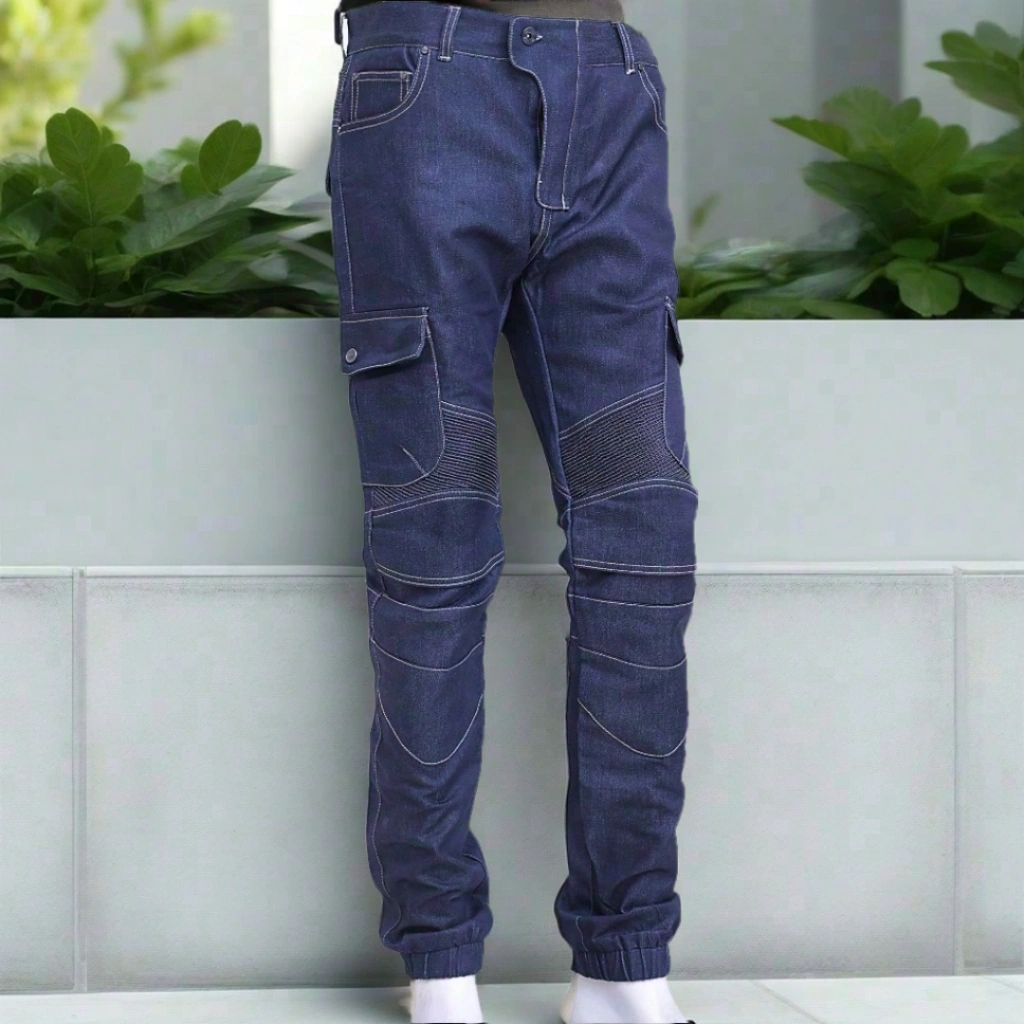 Mopez Cargo Jogger Denim Jeans Pants Only