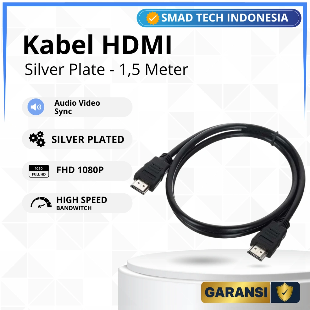 KABEL HDMI TO HDMI 1,5 METER PC Laptop USB