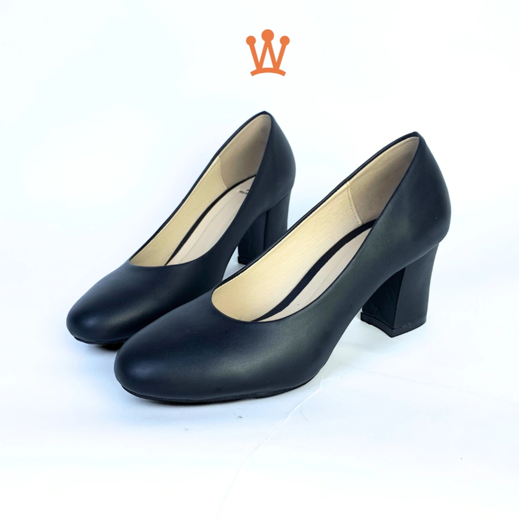 Workswell 708 Sepatu kerja wanita Medium Block Heels 7cm