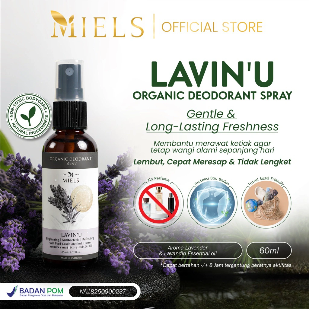 Miels - Lavin U Organic Deodorant