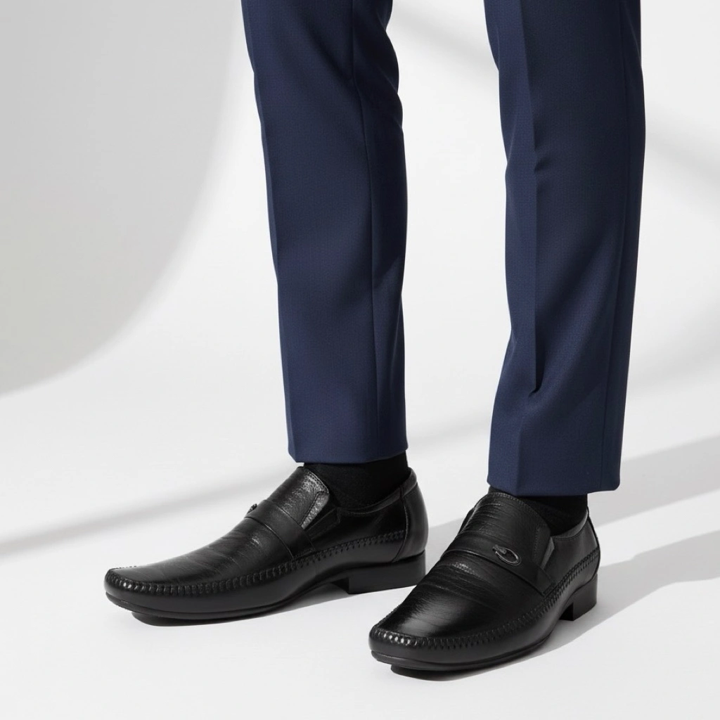 Marelli Sepatu Formal Pria Kulit Pantofel Kantor - BV 001