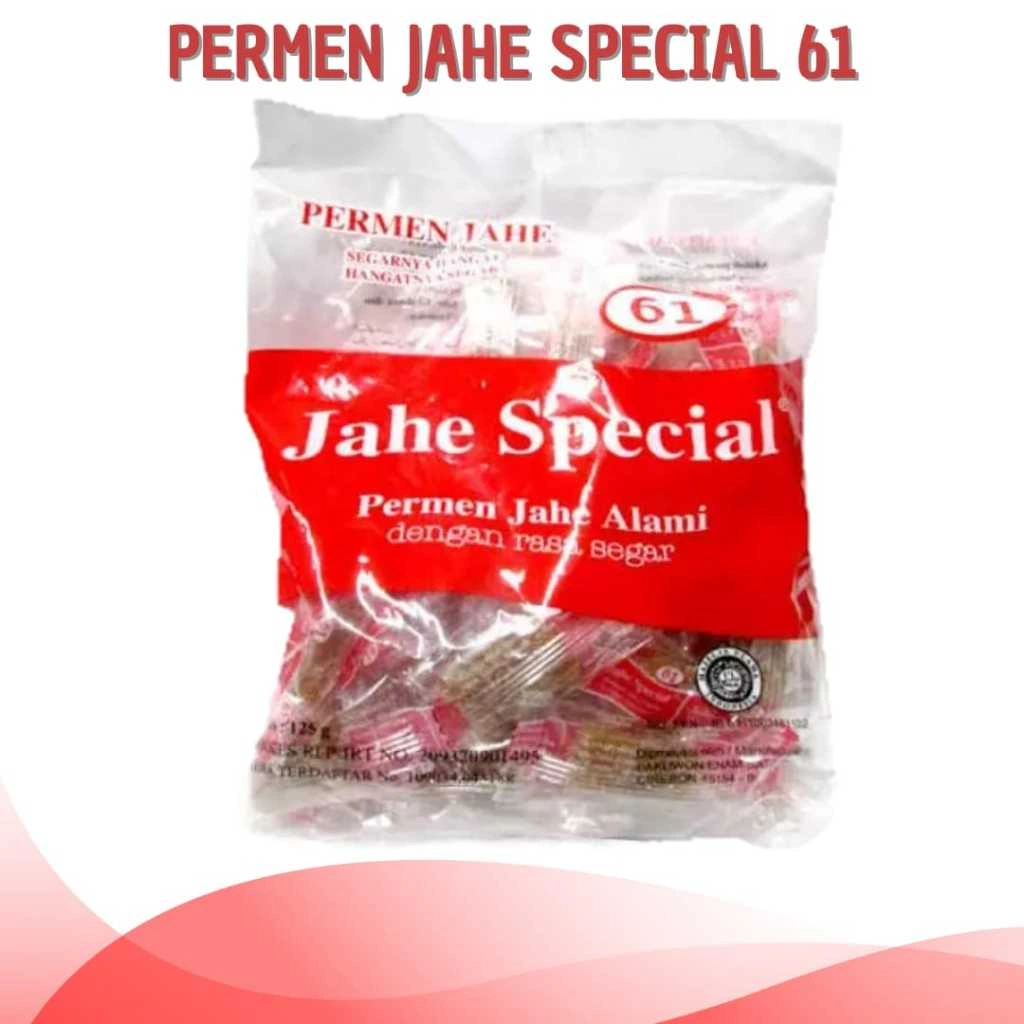 [Bisa COD] Permen Jahe Special 'Jahe Special 61' Original | Harga Grosir Termurah Langsung Pabrik