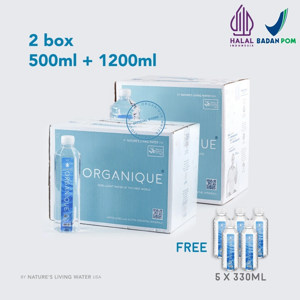 Organique Water (500 ml + 1200 ml )